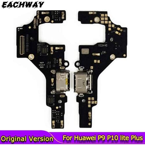 For Huawei P9 P10 lite Plus USB Dock Connector Charging Port Charger Flex Cable Microphone Module Board for HUAWEI P20 Pro P30