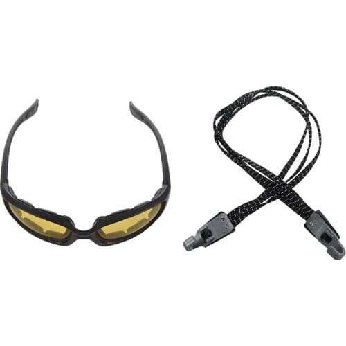 1 Pcs Protective Glasses Bicycle Riding Glasses & 1 Pcs Outdoor Bicycle Luggage Rope