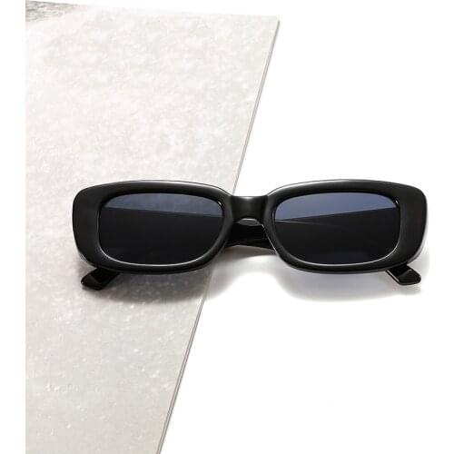 2020 Square Sun Glasses Luxury Brand Travel Small Rectangle Sunglasses Men Women Vintage Retro Oculos Lunette De Soleil Femme