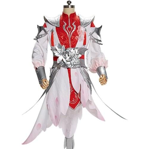 Anime King Of Glory Zhuge Liang Cosplay Costume Coat Vest Daily Carnival Party Uniform Brand New