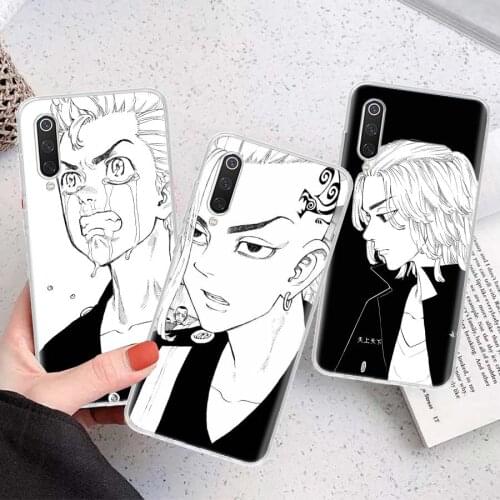 Tokyo Revengers Phone Case For Xiaomi Redmi Mi Note 10 9 8 A3 A2 A1 CC9 9T 10T Lite F2 Pro 6X 5X F1 CC9E Coque Cover