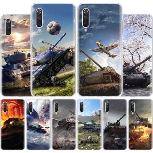 World Of Tanks Cover Phone Case For Xiaomi Redmi Note 10 9 9S 8T 8 7 6 5 9A 6A 7A 8A 9C K20 S2 Pro Luxury Soft Coque