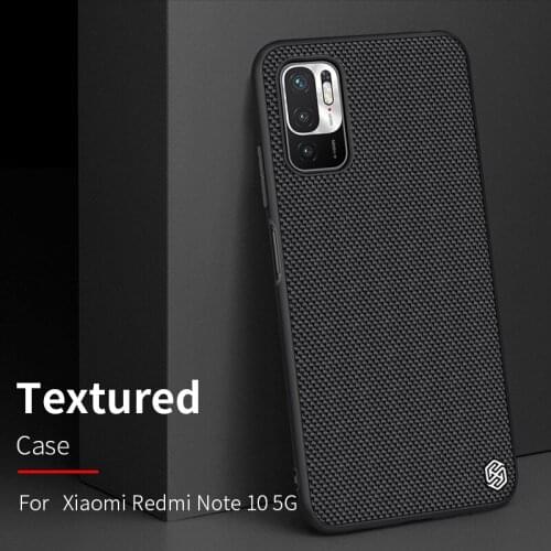 NILLKIN for XiaoMi Redmi Note 10 5G 4G Case Cover Textured Pattern Matte Back Cover Mobile Phone Shell for Redmi Note 10 5G 4G