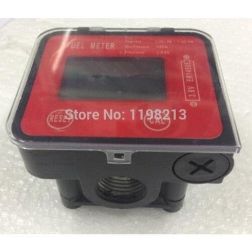 Digital Oval Gear Diesel Flow Meter Sensor Counter Indicator Flowmeter Viscous liquid,heavy oil,polyvinyl alcohol,resins G1/2