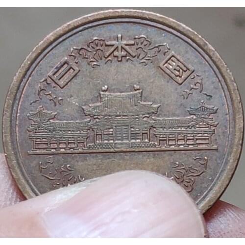 23.5mm Temple Japan ,100% Real Genuine Comemorative Coin,Original Collection