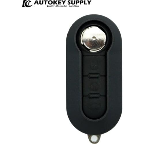Chave Canivete For Fiat + Placa + Chip Positron + Double Program (PX32/EX300) AutokeySupply AKBPCP066