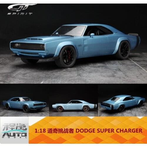 GT Spirit 1:18 DODGE SUPER CHARGER CONCEPT Resin Diecast Collection of Simulation Alloy Car Model Children Toys
