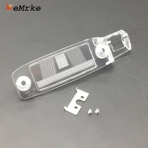 EEMRKE Car Rear View Camera Bracket License Plate Lights Housing Mount for Kia Sportage (SL) 2009 2010 2011 2012 2013 2014 2015