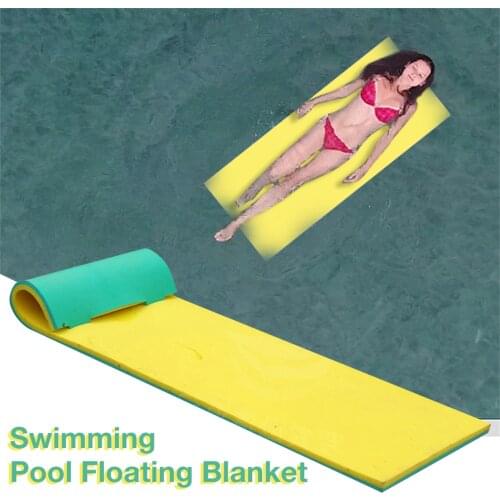 Summer Water Floating Water Pad Smooth Soft Comfortable Water Float Water Blanket For Sunbathing Water Sports Picnics