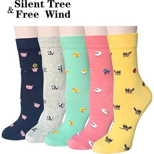 Summer Cute Women Animal Thin Short Sock Funny Kawaii Female Pig Cat Panda Sheep Wolf Raccoon Bear Cartoon Socks