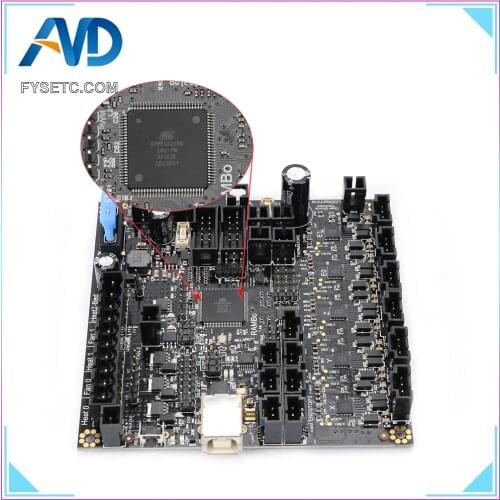 RAMBo 1.4 Motherboard RAMBo V1.4 board MEGA And Stepper Drivers All On One Integrated PCB For Arduino Lulzbot Taz6 3D Printer