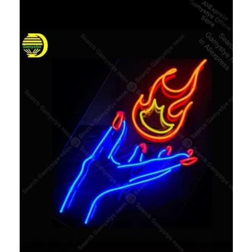 My fires are raging Neon Sign Las vegas Bulb Handcrafted Recreation Room enseigne lumineuse zipp lighter neon lights for rooms