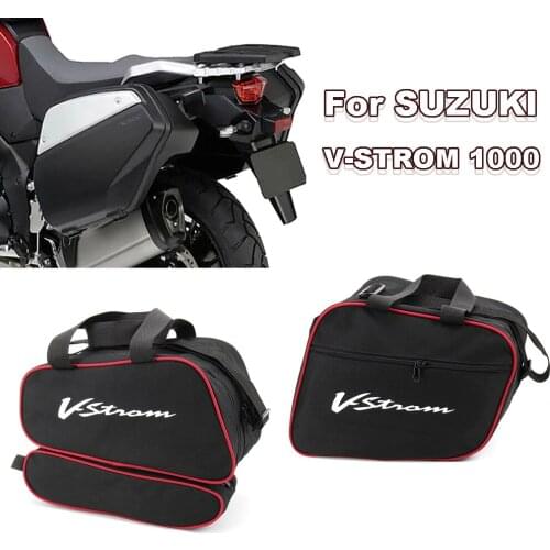 Motorcycle Travel Bag Inner Trunk Bags For SUZUKI V-STROM DL 1000 DL1000 DL 650 Storage Luggage Bag DL 1050