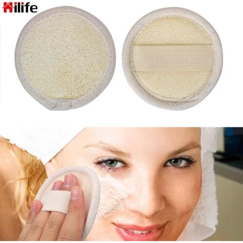 Soap Shower Gel Foams Maker Facial Washer Sponge Face Cleansing Brush Makeup Remover Skin Care Natural Loofah Plant Fiber