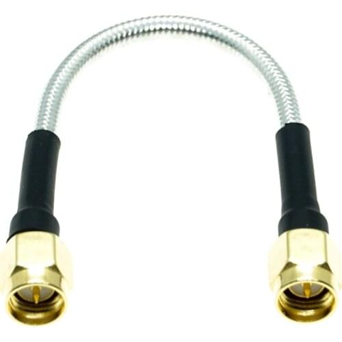 SMA Male to SMA Male Plug connector RG402 RG-402 Semi Flexible Coaxial Cable 0.141" 50ohm