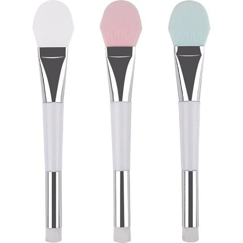 Silicone Beauty Mask Brushes DIY Facial Mask Make Tools Silicone Facial Mud Mixing Mask Brush Face Care Cosmetic Applicator Tool
