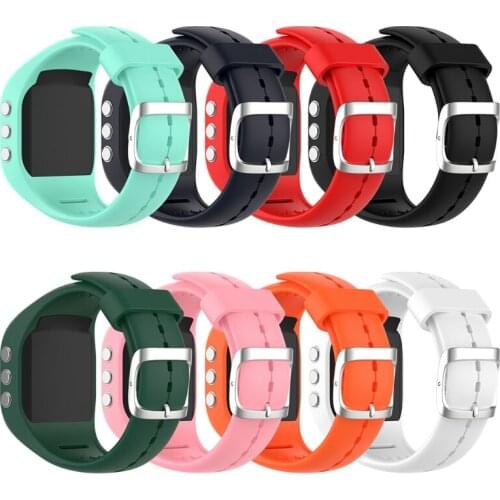 Replacement Soft Silicone WristBand Watch Band Strap for Polar A300 Replacement Sports Hand Bracelet for Fittness Athlete