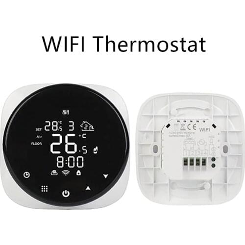 Thermostat Water/Electric Floor Heating/Water Gas Boiler Tuya Smart Wifi Temperature Controller With Alexa Google For Works