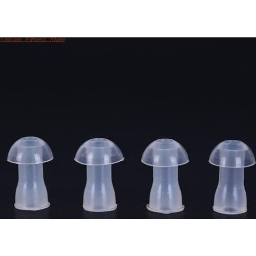 15/10/6MM 4PCS/lot Hearing Aid Domes Ear Plugs Ear tips for Hearing aids Nose/Ear Clips