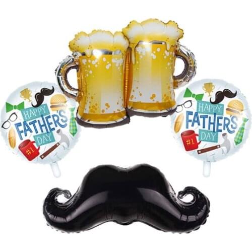 Fathers Day balloons, Fathers Day Decorations Supplies Best Dad Ever balloons