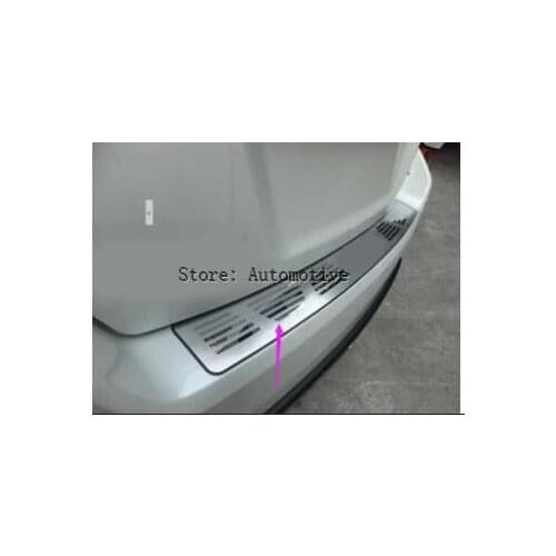 Stainless Steel Rear Bumper Door Sill Protector For 2012 2013 2014 2015 2016 2017 for Subaru XV