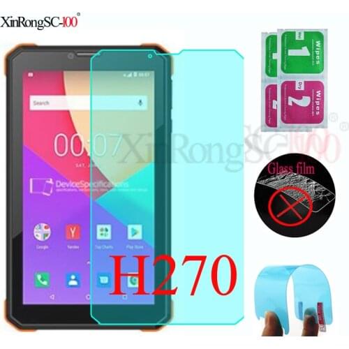 Soft TPU Nano-coated Screen Protector Protective Film for Dexp Ursus H270 3G/PRESTIGIO MUZE 4667 PMT4667_3G_D_RD 7" tablet