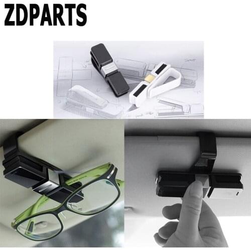 ZDPARTS Car Styling Sunglass Eyeglasses Holder Clip For Opel Astra J G Insignia Vectra c Peugeot 307 206 308 407 207 3008 508