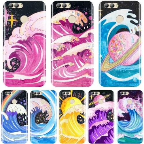 Star Waves Phone Cases For Huawei Nova Smart Lite 2017 Case Silicone For Huawei Nova 2i 2 Lite Plus 3 3I 3E 4 4E 5 Back Cover