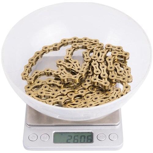 10s Golden Hollow SLR Chain Bicycle Part Durable Gold 20 s 30v 10Speed for MTB Mountain Bike Road K7 Parts HG System