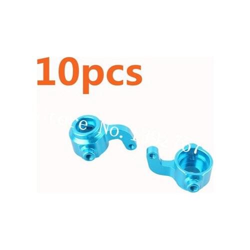 10pcs/lot Himoto E18XBL Elcetric 1/18 RC Car Spino Buggy Aluminum Steering Hub Carrier (L/R)(Al.) Knuckle M603 Upgrade Parts