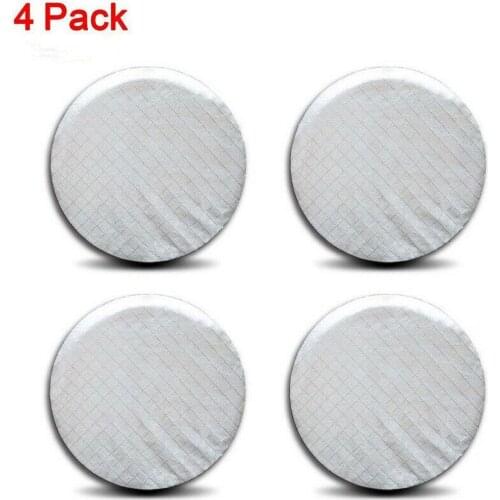 4pcs Tyre protection Cover Aluminum Foil Coated Car Wheel Cover For RV Truck Trailer For RV Tire Waterproof Cover 27-29 inch