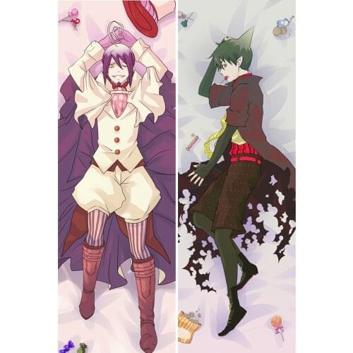 Anime Blue Exorcist Ao no Ekusoshisuto Dakimakura Hugging Body Pillowcase Male Okumura Rin Throw Bedding Pillow Case Cover