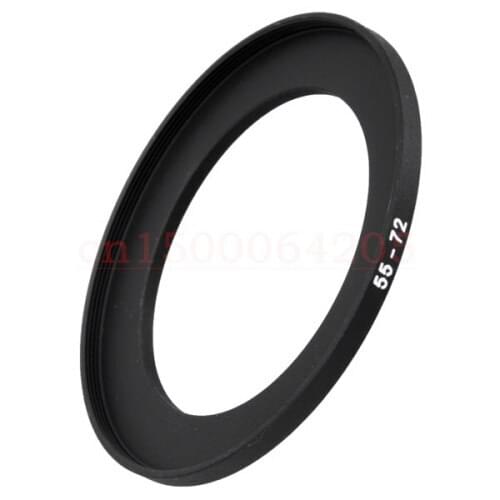 Free shipping 55mm to 72mm 55-72 Lens Stepping Step Up Filter Ring Adapter