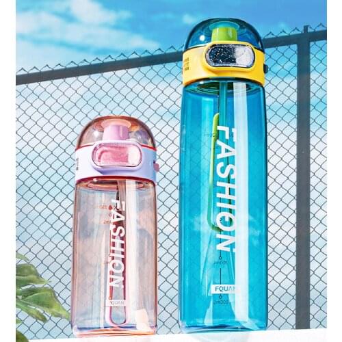 Water Bottle 350ML 620ML Plastic Drinkware Outdoor Sport School Leak Proof Seal Gourde Climbing Summer Tour My Bottle