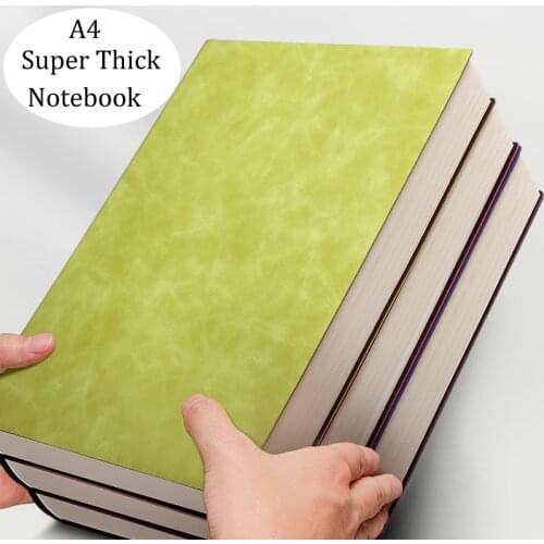 CORNELL A4 Notebook Soft PU Leather Cover Daily Weekly Planner Agenda Notebook Schedules Stationery Office School Supplies