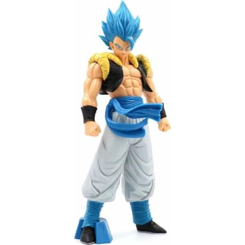 Dragon Ball Super Group ROS Blue Hair Goujita Boxed Figure Doll Decoration Model Toys, gifts, souvenirs, desk decorations
