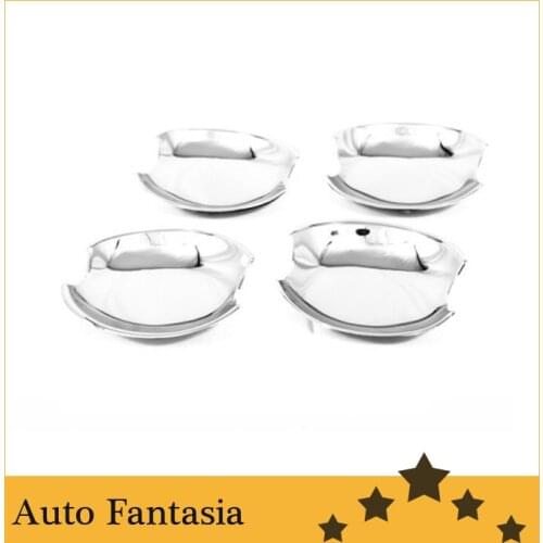Chrome trim strips exterior accessories chrome door cavity cover - for Mazda 2 / Demio 02-07- free shipping