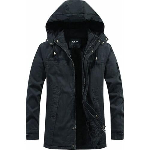 Waterproof Breathable Button Chinese Classic Man Clothing Coat Mens Winter Coated Men Jacket