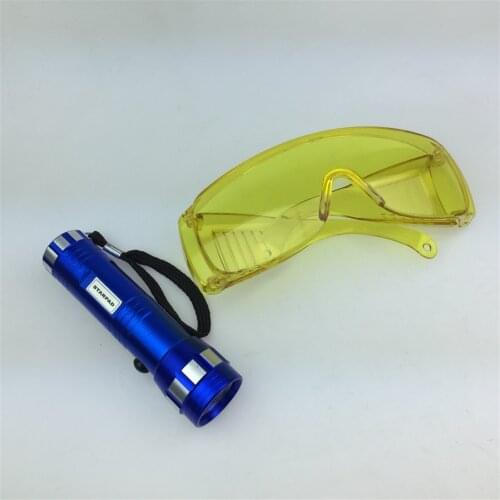 STARPAD Free shipping, for Car household air conditioning neon flashlight leak detector tools refrigerant lamp (No battery)