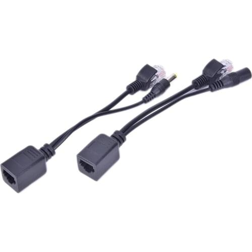 New Hot Sale Passive Power Over Ethernet Adapter POE Cable Splitter Injector For IP Camera