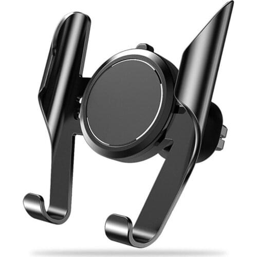 SOONHUA Universal Car Phone Holder Air Vent Mount Adjustable 360 Degrees Rotation Phone Stand Cradle For Samsung S8 S9 iPhone 8