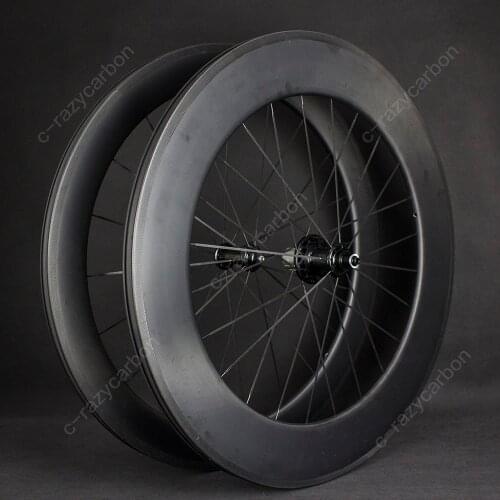 Special Brake Track Super Light 700C 50mm 60mm 88mm Clincher Tubular Road bike Carbon Wheels 23mm Width RR13 Hubs Bicycle Wheels