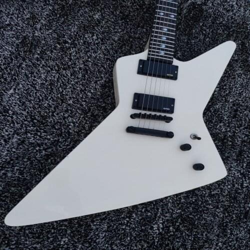 High quality cream electric guitar, mahogany fingerboard, special electric guitar, free transportation