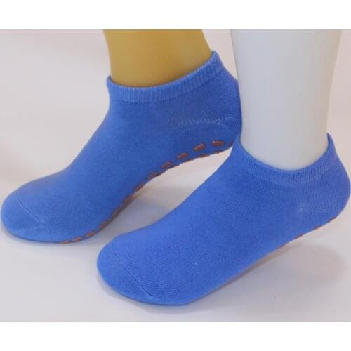 1 Pair Cotton Anti-slip Trampoline Yoga Socks For Kids Adult Bottom Ballet Yoga Sports Pilates Socks Outdoor Protection Foot