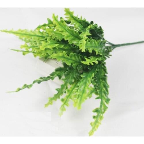 10pcs 7head Artificial Aloe Leaf Leaves Flowers For Wedding Party Home Holidays Venue Decoration Bouquet DIY Making