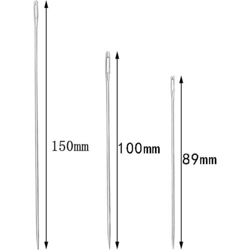 15 Sewing Set Big Eyes Pointed Sewing Needles Sewing Embroidery Darning Needles