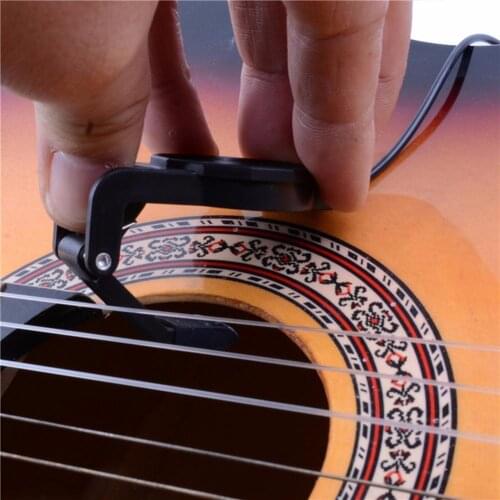 Guitar Pickup Clip On Instruments Accessories Black Professional Clip On Acoustic Pickup for Violin