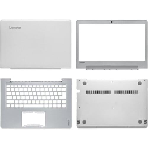 NEW Laptop LCD Back Cover/Front Bezel/Palmrest/Bottom Case For lenovo ideapad 510S-13 510S-13IKB 510S-13ISK Top Case White