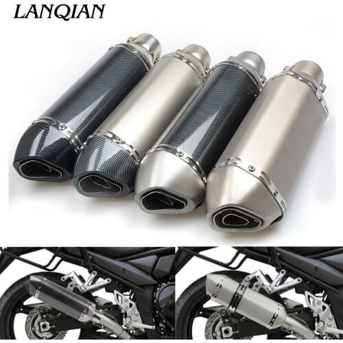 Motorcycle Exhaust pipe Muffler Escape Muffler db killer For SUZUKI Bandit 650S GSF650 1200 1250 BANDIT SV650/S yamaha MT07 MT09