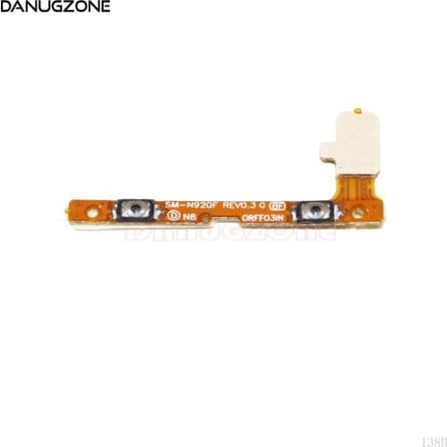 Power Button On / Off Switch Flex Cable For Samsung Galaxy NOTE 5 NOTE5 N920F N9200 SM-N920F